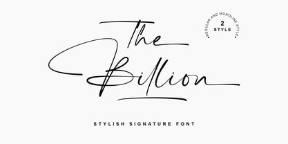 The Billion Font Poster 1