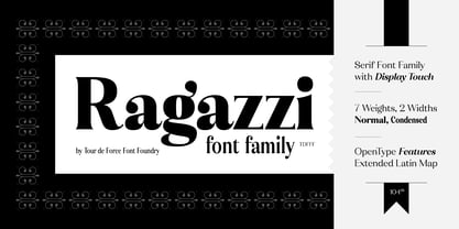 Ragazzi Font Poster 1