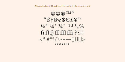 Afons Font Poster 6