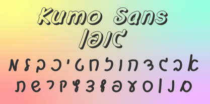 Kumo Sans Font Poster 5