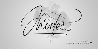 Jhodes Font Poster 1