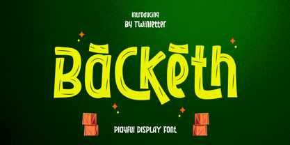 Backeth Font Poster 1