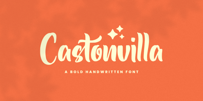 Castonvilla Font Poster 1