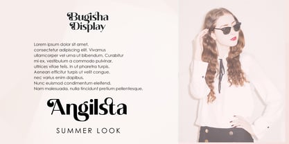 Bugisha Display Font Poster 8