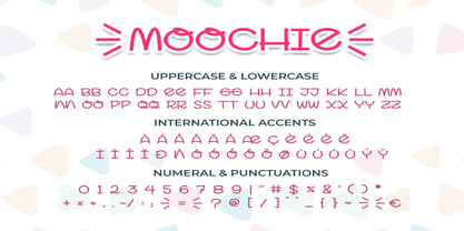 Moochie Font Poster 5
