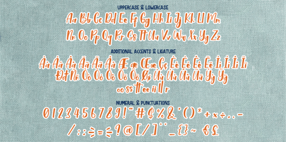 Lovely Sweetie Font Poster 9