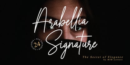 Arabellia Signature Fuente Póster 1