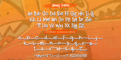 Jimmy Collins Font Poster 10