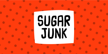 Sugar Junk Font Poster 1
