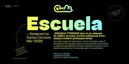 Escuela Police Poster 1