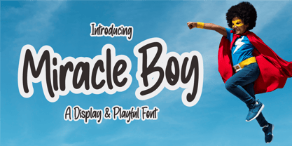 Miracle Boy Font Poster 1