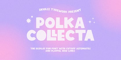 Polka Collecta Fuente Póster 1