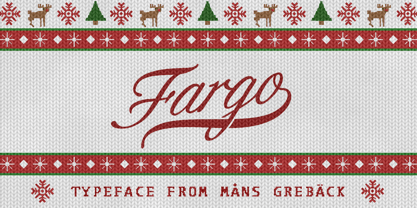 Fargo Font Poster 1