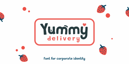 Yummy Delivery Fuente Póster 1