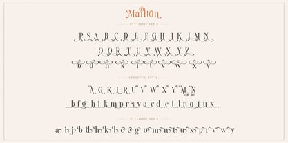 Mailton Font Poster 9