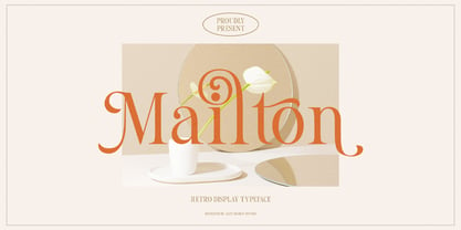 Mailton Font Poster 1