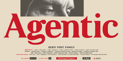 Agentic Font Poster 2