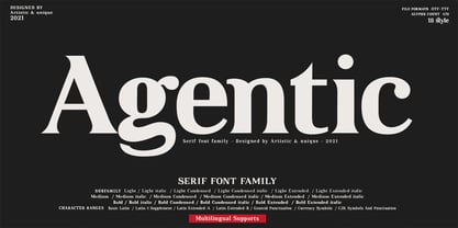 Agentic Font Poster 1