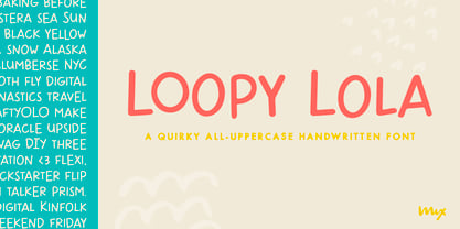 Loopy Lola Font Poster 1
