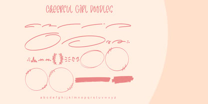 Cheerful Girl Font Poster 8
