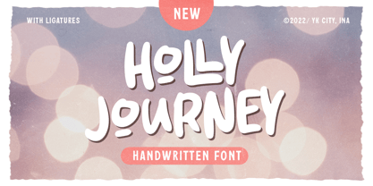 Holly Journey Font Poster 1