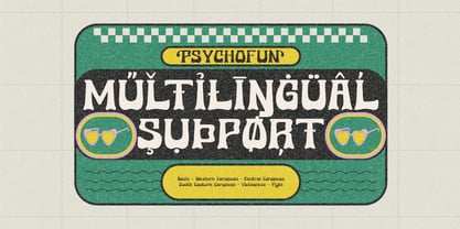 Psychofun Font Poster 12