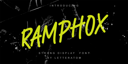Ramphox Font Poster 1