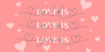 Our Infinity Love Font Poster 5