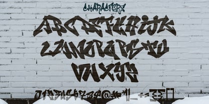 Notress Graffiti Font Poster 6