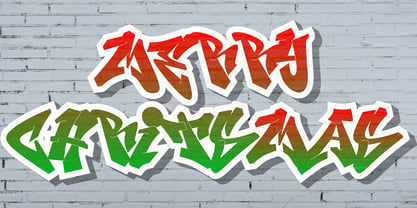 Notress Graffiti Font Poster 7