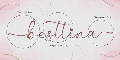 Sweet Signature Font Poster 7