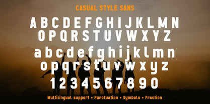 Casual Style Font Poster 11