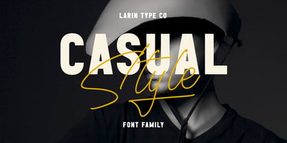 Casual Style Font Poster 1