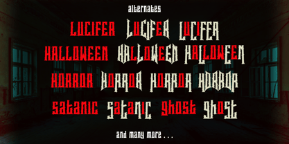Spookies Identity Font Poster 3