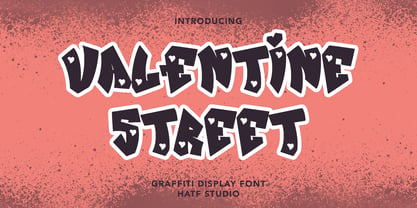 Valentine Street Font Poster 1