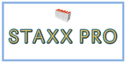 Staxx Pro Fuente Póster 1