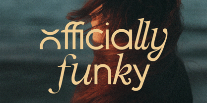 Officially Funky Font Poster 1