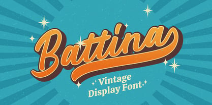 Battina Font Poster 1