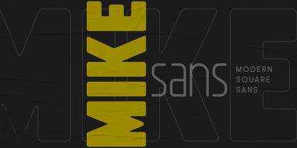 Mike Sans Police Poster 1
