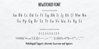 Bewitched Font Poster 10