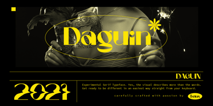 Daguin Font Poster 1
