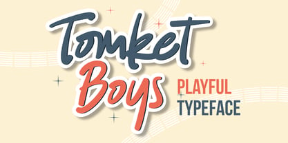 Tomket Boys Font Poster 1