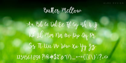 Butter Mellow Fuente Póster 5