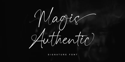 Magis Authentic Font Poster 1