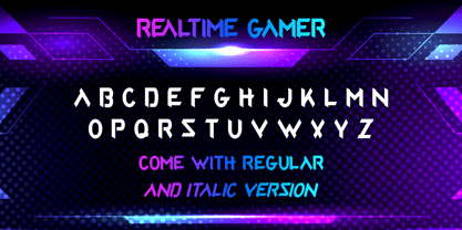 Realtime Gamer Fuente Póster 6