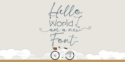 Kelly Signature Font Poster 5