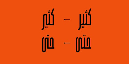 Zokak Arabic Font Poster 11
