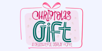 Christolas Gift Font Poster 1