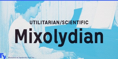 Mixolydienne Police Poster 1
