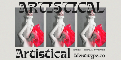 Garcia Font Poster 12